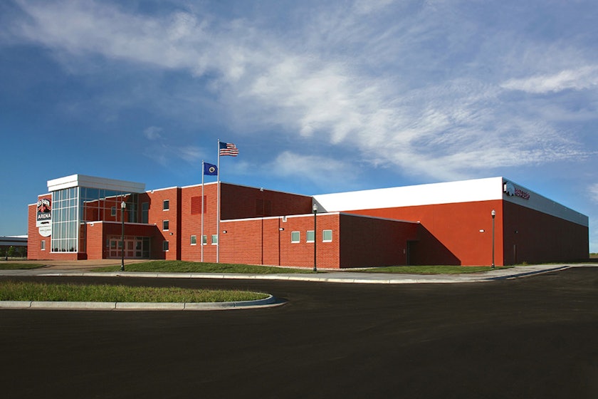 Red Baron Hockey Arena wide view